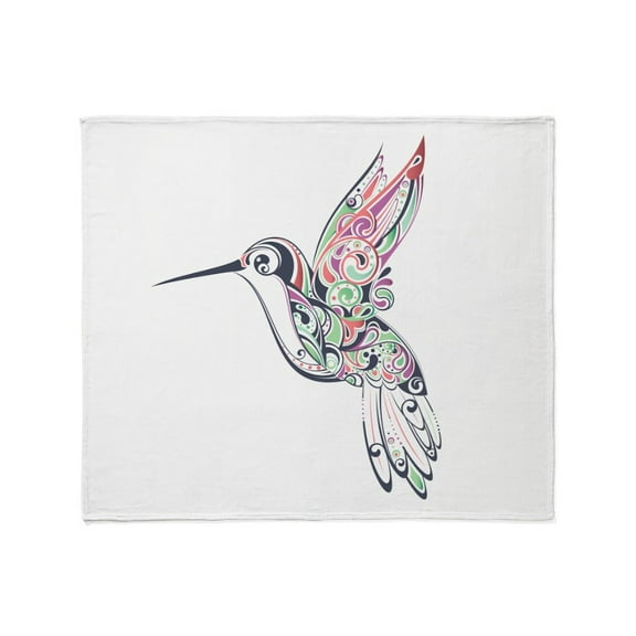 CafePress - Hummingbird Throw Blanket - Soft Fleece Throw Blanket, 50"x60" for All Ages