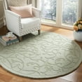 thumbnail image 2 of SAFAVIEH Impressions Clarisse Geometric Wool Runner Rug, Sage, 2'3" x 6', 2 of 9