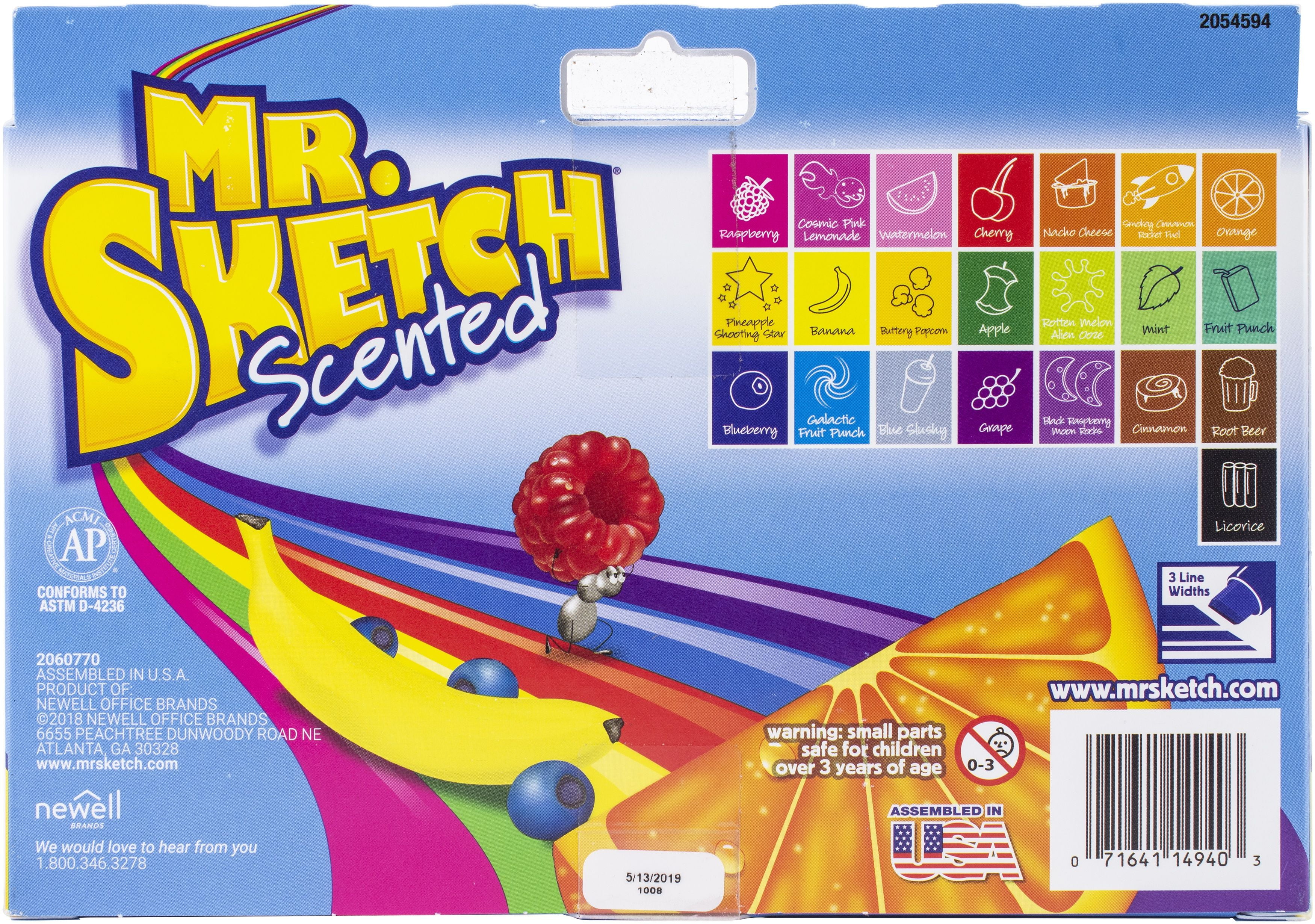 mr sketch scented markers