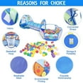 thumbnail image 5 of Wilwolfer 3PC Play Tunnul Tent for Kids with Baby Ball Pit Toddlers Playhouse Indoor Outdoor Polyester Toys, 5 of 10