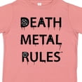 thumbnail image 4 of Inktastic Death Metal Rules White T-Shirt Boys or Girls Toddler T-Shirt, 4 of 5
