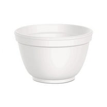 Foam Container Squat, 6 oz, White, 1,000/Carton