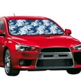 thumbnail image 2 of Kdxio Flower Print Front Windshield Sun Shade,Folding Auto Sunshade for Car Truck SUV-Small, 2 of 7