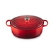 thumbnail image 1 of Horno holandés Le Creuset de hierro fundido esmaltado, 8 litros, color cereza, 1 of 4