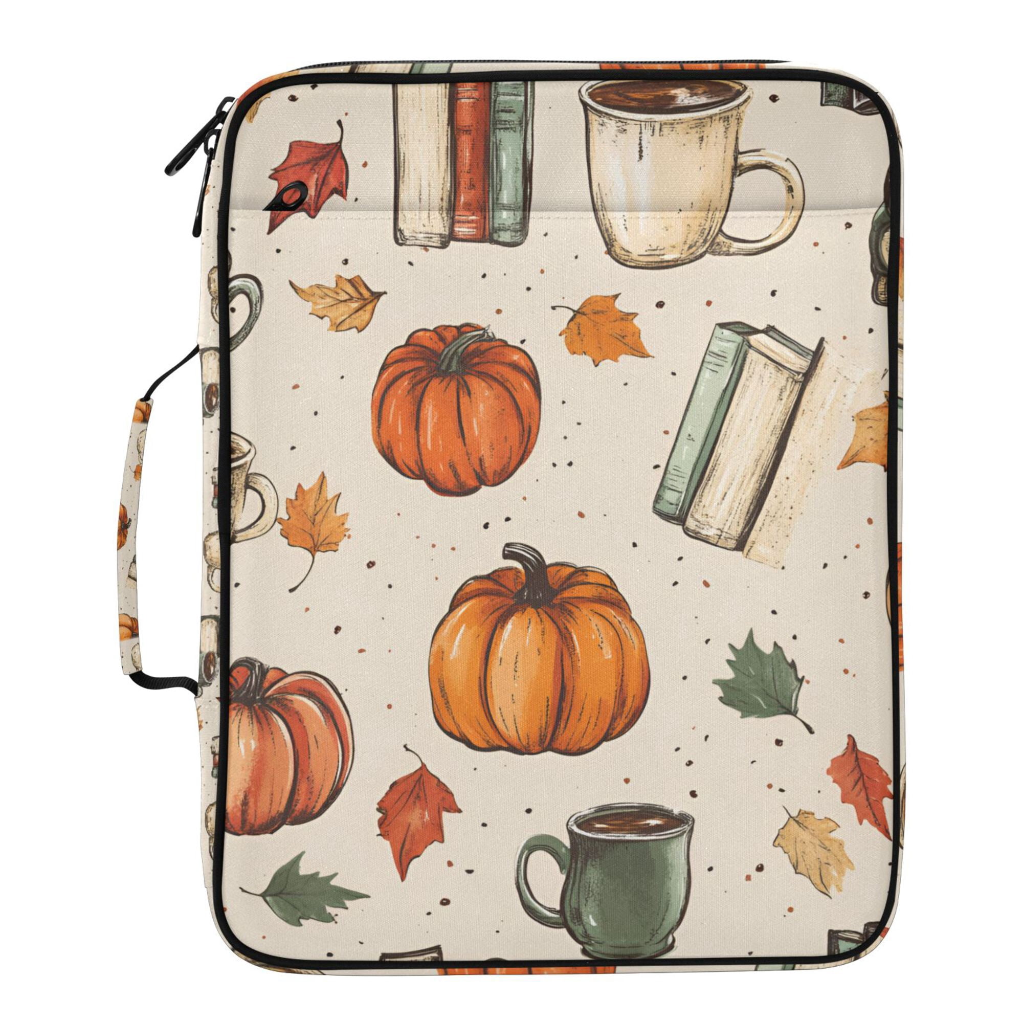 FORMRS Accordion File Folder A4 Size 7-Pocket Expanding Document Organizer Bag with 3 Ring Binder, Beige Fall Coffee