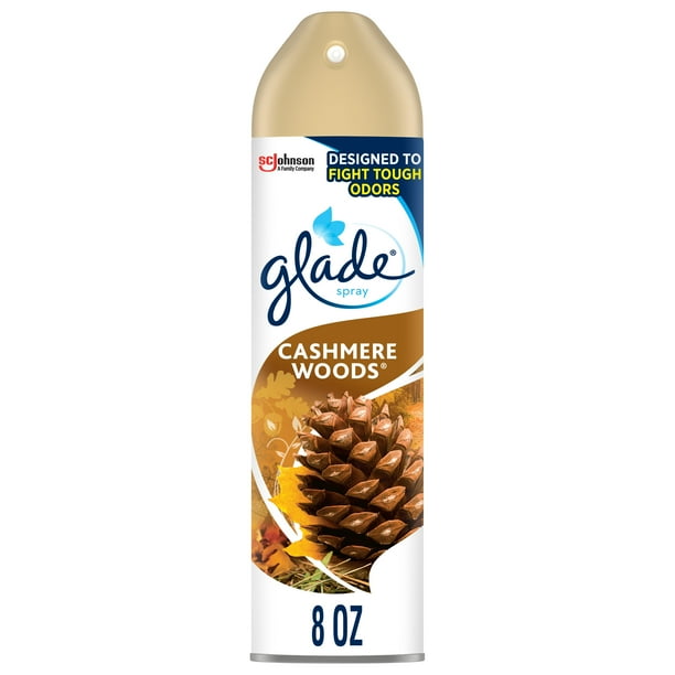 Glade Cashmere Woods Room Spray Air Freshener, 8 Ounce