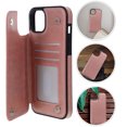 thumbnail image 1 of CIMAXIC wallet phone case Phone Case TPU Rose Gold Everyday Use 1Pack for Women, 1 of 7