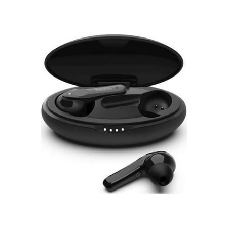 Belkin - SOUNDFORM Move Plus True Wireless Earbuds - Black