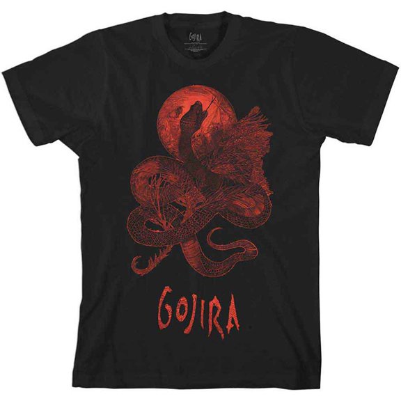 Gojira Unisex T-Shirt Serpent Moon (Large)
