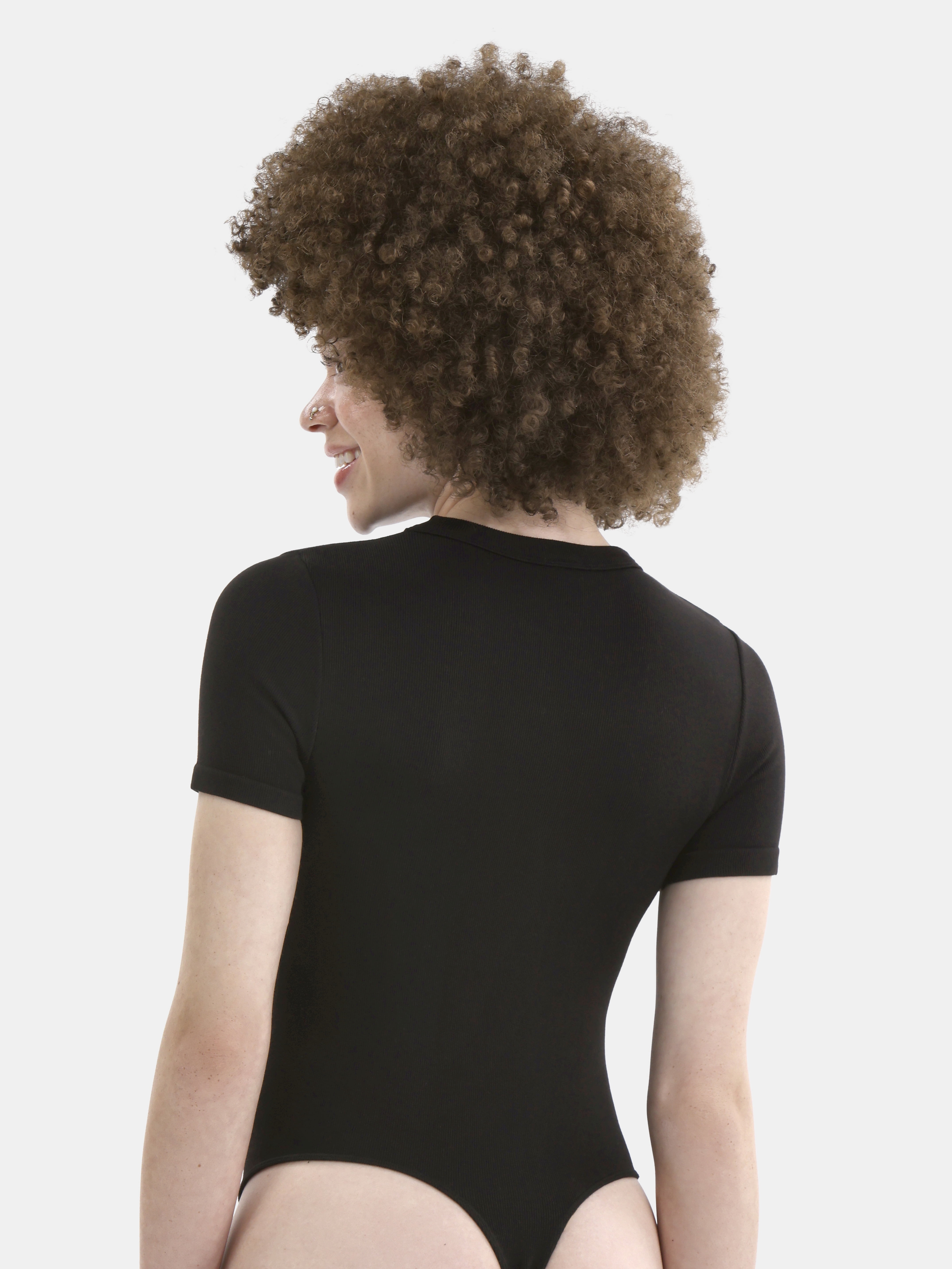 No Boundaries Crewneck Seamless Bodysuit, Women's