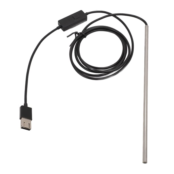 Cámara Endoscópica Industrial Con Boroscopio USB, Cámara De Inspección HD 720P Con 6 Luces LED IP67 Para Reparación De Automóviles, Detección De Alcantarillado