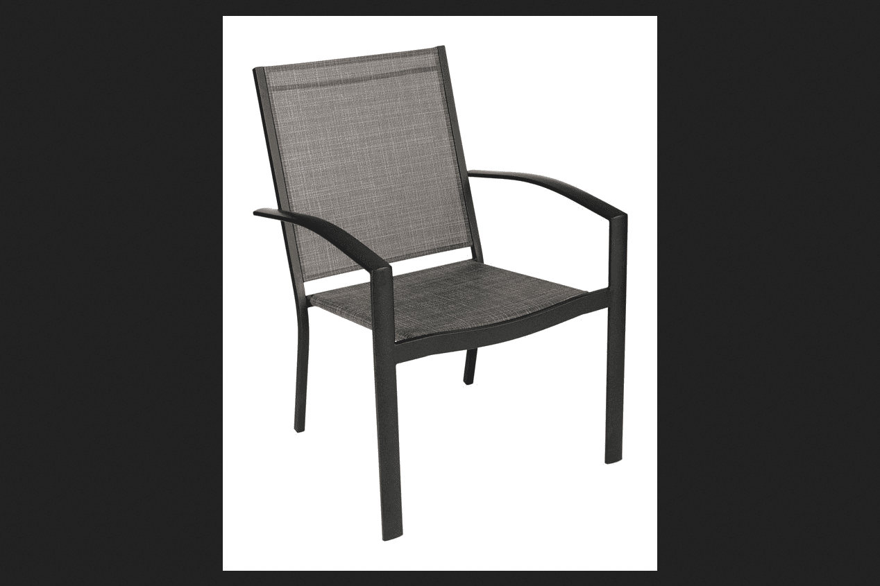 Living Accents York Sling Chair Gray