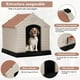 thumbnail image 2 of Casa Para Mascotas Q Perrón Raza Chica Con Puerta Color Terracota, 2 of 9