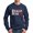 Navy, variant on Reagan Bush 84 Republican Presidential Campaign Sweatshirts Royal XL