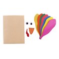 thumbnail image 2 of OULII Thanksgiving Kids Crafts Paper Crafting Accessories Materials Set 3PCS, 2 of 8