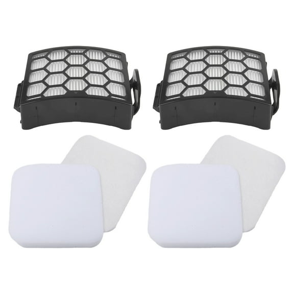 Compatible Replacement Filter for Shark LA480WM UV850 UV900 UV900CCO Includes Foam and Plastic Sponges XHF320 XFFK602UKT