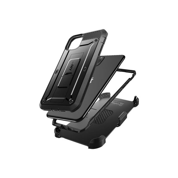 SupCase Unicorn Beetle Pro - Protective case for cell phone - rugged - thermoplastic polyurethane (TPU) - black - for Apple iPhone 11 Pro Max