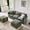 Grenn, variant on Aitjunz Chenille Upholstered Rectangle Ottoman for Modular Sectional Cloud Couch, Modular Sectional Couch Add Ons for Living Room, Bedroom