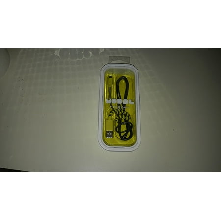 - Modal 4' Twist Micro USB Cable Gray/Yellow