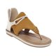 thumbnail image 2 of Sandalias de verano para mujer de tacón bajo de cuero de microfibra de color sólido a la moda Wmkox8yii shjk7286, 2 of 9