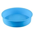 Baking Silicone 6Inch Round Cake Pan Baking Mold NonStick Bakeware Pan(Random Color)