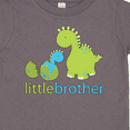 thumbnail image 4 of Inktastic Dinosaur Little Brother Green Boys Toddler T-Shirt, 4 of 5