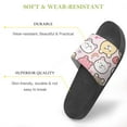 thumbnail image 3 of GZHJMY Stylish Slides for Women Men, Colourful Cartoon Animal Portrait Soft Flexible Slip-on Sandals Slippers, 3 of 7