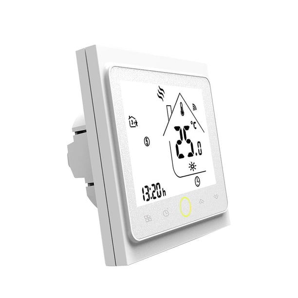 Toystoory Controlador de temperatura inteligente para caldera Regulador de control de temperatura inteligente Electrodomésticos Blanco Toystoory HA024909-01