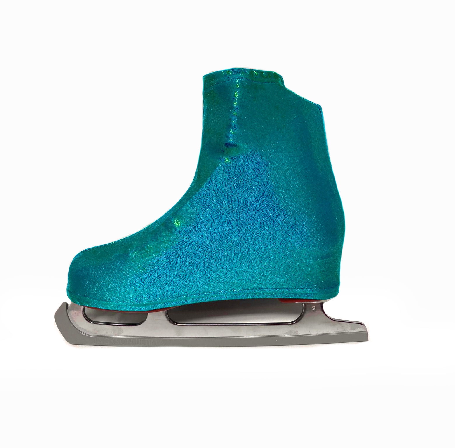 Metallic Figure Skating Boot Covers by KamiSo Azure