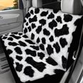thumbnail image 2 of CHAQLIN Cow Print Pattern Rear Seat Covers for Kids, 2 Pcs Set Car Back Seat Cover Scratch Proof Protection Car Back Seat Covers, 2 of 7