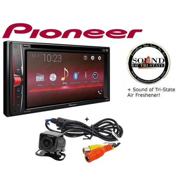 Pioneer AVH201EX Multimedia Receiver with Backup Camera
