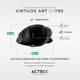 thumbnail image 3 of Mouse Ergonomico ACTECK VIRTUOS ART MI790 1600dpi Inalambrico 8 botones Negro AC-936309 Acteck AC-936309, 3 of 7