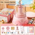 thumbnail image 1 of Ovzne Kids Pottery Machine Pottery Tools DIY Pottery Practice Tools Set On Clearance, 1 of 5