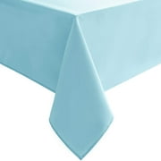 Rectangle Tablecloth Water Resistant Spill Proof Washable Polyester Table Cloth