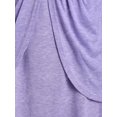 thumbnail image 4 of Top Sin Mangas Encaje Camisola Cintura Imperio Talla Extra Rosegal  Camisetas sin mangas de talla grande, 4 of 5