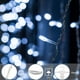 thumbnail image 4 of Guirnalda de luces LED navideñas para ventana, 5 m, 216 luces LED, copos de nieve, decoración navideña para interiores y exteriores, fiestas y ventanas (blancas), 4 of 5
