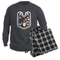 thumbnail image 6 of CafePress - Deer Patriotic Hunter - Men's Long Sleeve Charcoal Pajama Set, 6 of 7