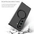 thumbnail image 2 of ELEHOLD Slim Magnetic Case for Samsung Galaxy Z Fold 7 Magnetic Mag-Safe Compatible Non-Slip Anti-Scratch Anti-Fingerprint Shockproof Lightweight Case for Galaxy Z Fold 7,Black, 2 of 9