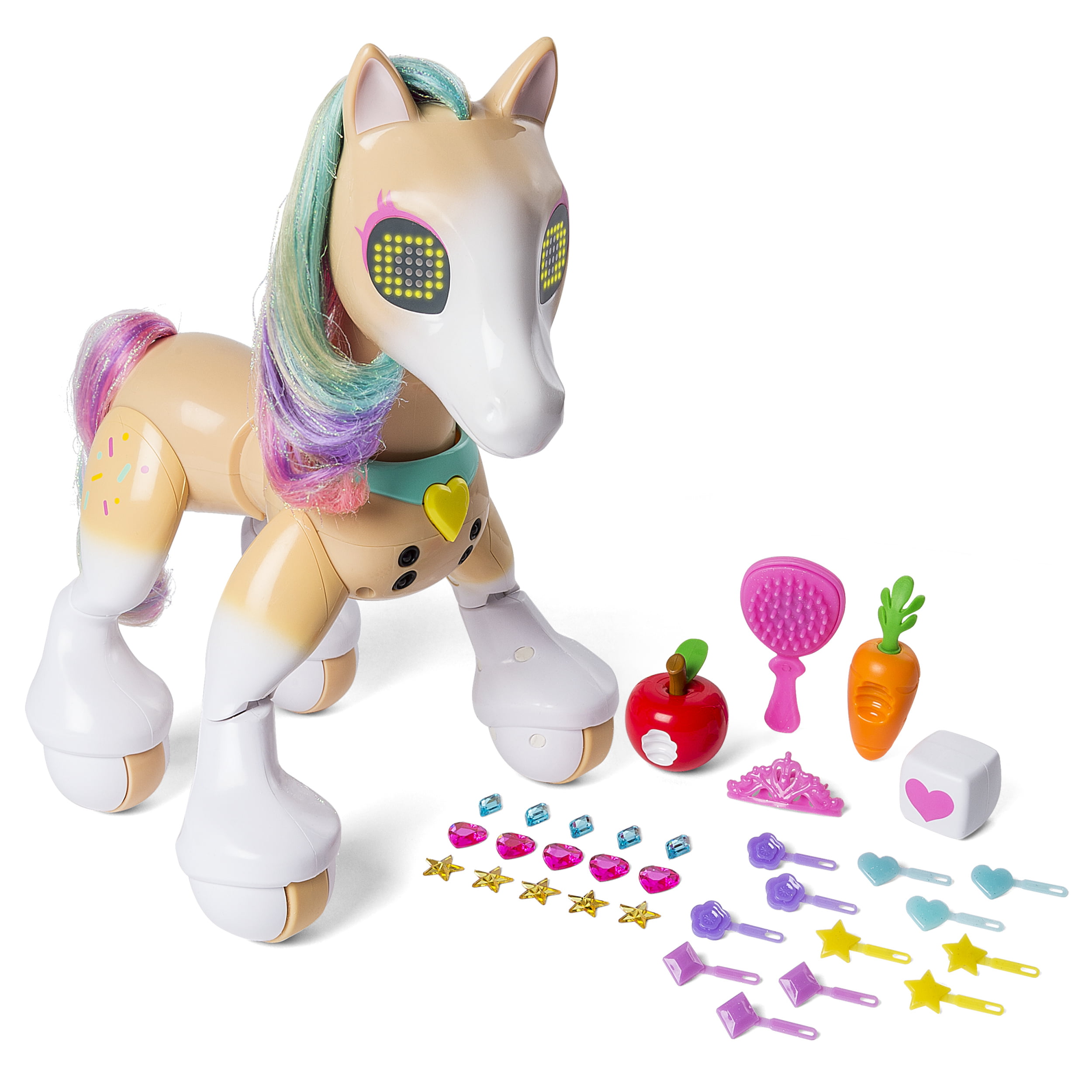 Zoomer Show Pony Doll Toy Lights Sounds Interactive Movement Girls Kids Gift New 