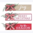 thumbnail image 3 of Young's Inc 94140 - Wood Christmas Tabletop Block Sign, 3 Ast., 3 of 3