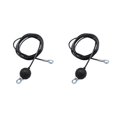thumbnail image 1 of Wosthever Fitness DIY Pulley Cable Machine System Biceps Strength  Training Sports Fijo 1.8 m 2piezas, 1 of 1
