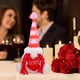 thumbnail image 1 of Gnomo de San Valentín con Forma de Corazón | Peluche con La Letra Cherish | Adorno de Corazón Rojo Melocotón de Tela Suave | Adorable Decoración de San Valentín Sin Rostro | Decoración Romántica para, 1 of 6