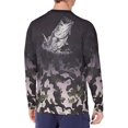 thumbnail image 2 of Huk Men's Pursuit Refraction Fish Fade Hunt Club Camo Large Long-Sleeve Shirt, 2 of 2