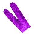 thumbnail image 4 of Cosplay Ball Gloves Bright Cloth Gloves Costume Party Props Dance Show Short Gloves for Women (Purple), 4 of 4