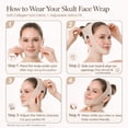 thumbnail image 3 of Collagen Face Sculpt Wrap, Skult Face Wrap for Chin & Jawline, Breathable Skin-Friendly Reusable Compression Wrap Mask for Sleep, Daily Wear & Travel, 3 of 6