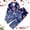 Blue, variant on Girls Printed Long Sleeve Button Down Lapel Pajama Set Casual Sleepwear Comfortable Two-Piece Outfit Sleepwear Long/Short Sleeve Jammies for Kids Button-Down Nightwear Loungewear