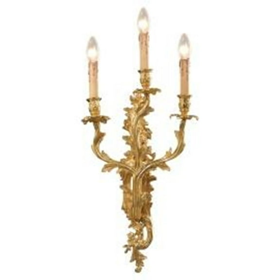 26 Inch Three Light Wall Sconce Minka Metropolitan N9650