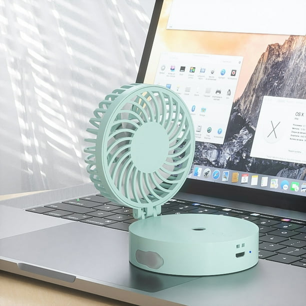 Mini ventilateur portatif pliable pour Table de bureau, charge Usb