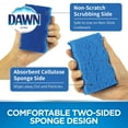 thumbnail image 6 of (3 pack) Dawn Dish Sponges Non-Scratch Kitchen Pack of 3,  Blue, 6 of 10