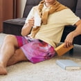thumbnail image 3 of Haiem Pink Pig Men's Pajama Short with Soft Woven Cotton Elastic Waistband Sleep Short-Medium, 3 of 9
